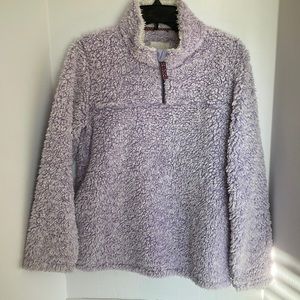 Copper Key purple teddy pullover jacket with pockets youth  size 14/16 🎉HP🎉